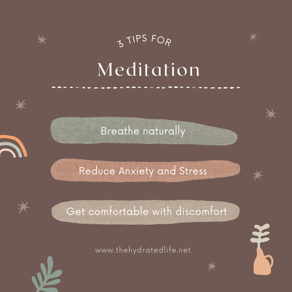 Reduce anxiety through breathing techniques - The Hydrated Life