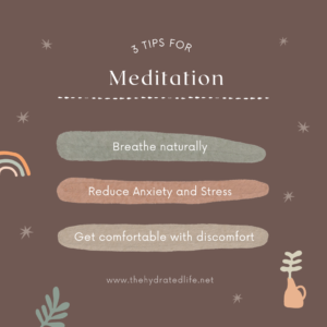 Proper breathing reduces anxiety and the best way to practice breathing is through meditation.